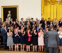 teachers and President Obama